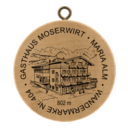 Bild Nr.  1, Wandermarken, Nr. 404 - Gasthaus Moserwirt - Maria Alm